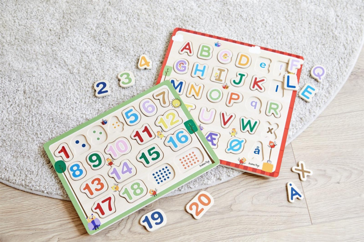 Barbo Toys Barbo Classic puinen 1-2-3 palapeli