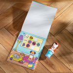 Melissa & Doug Tarra WOW! Koira kirjan & Tarrat