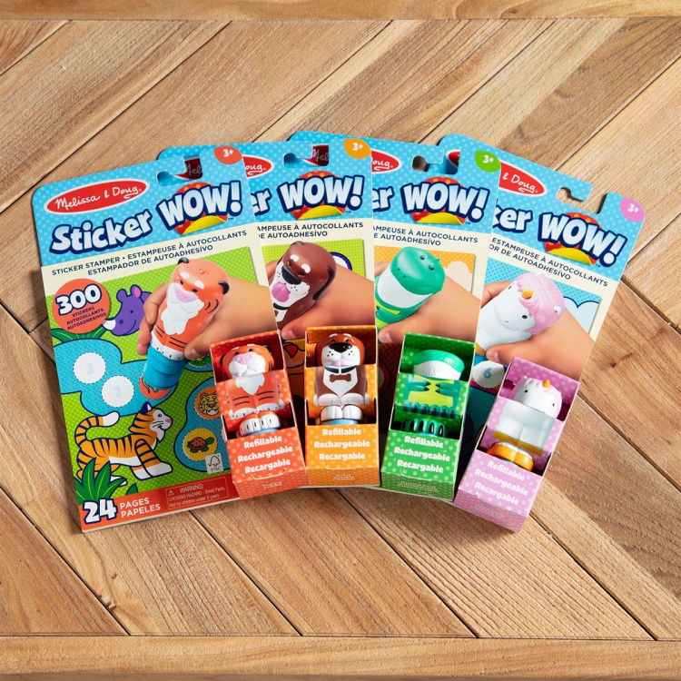 Melissa & Doug Tarra WOW! Koira kirjan & Tarrat