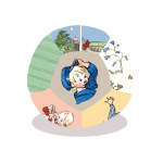 Barbo Toys Pehmeä pallo Emil