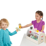 Melissa & Doug Food Play puinen jäätelö tiski