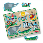 Melissa & Doug Ääni palapeli eläintarhan eläimet