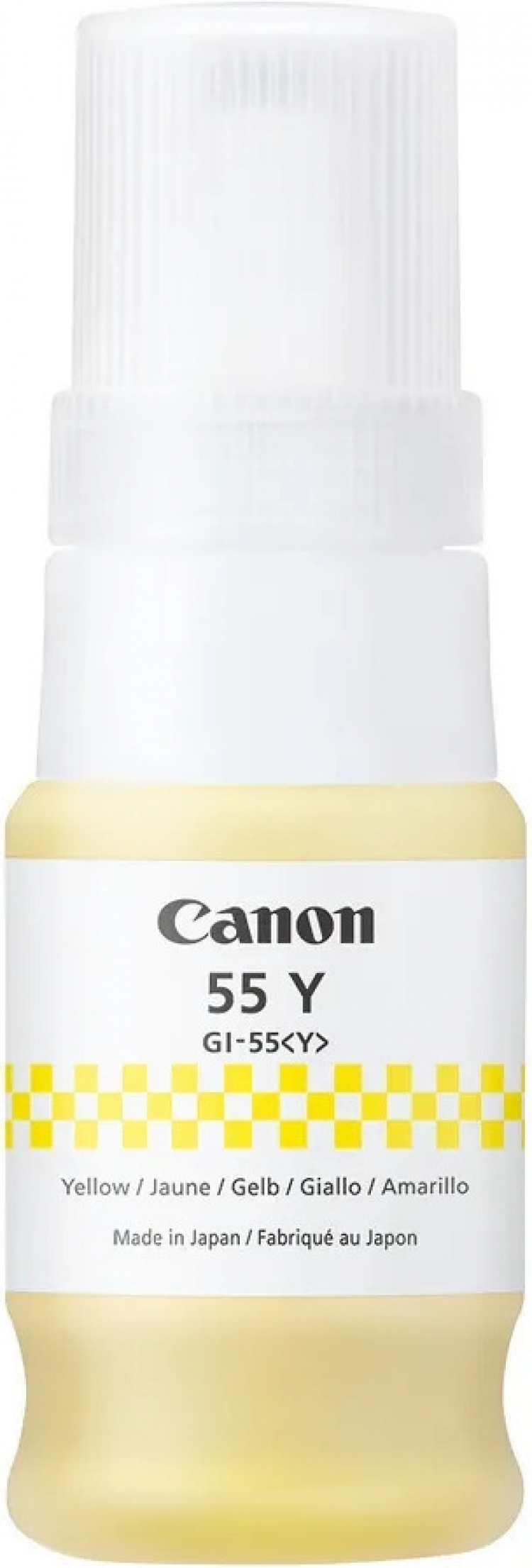 Canon GI-55Y -täyttömustepullo, keltainen
