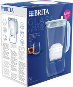 BRITA Glass Jug -vedensuodatuskannu, lasia, 1,5L