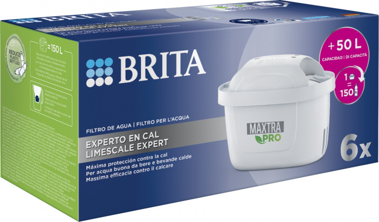 BRITA Maxtra Pro Limescale -kalkinpoistosuodatin, 6 kpl