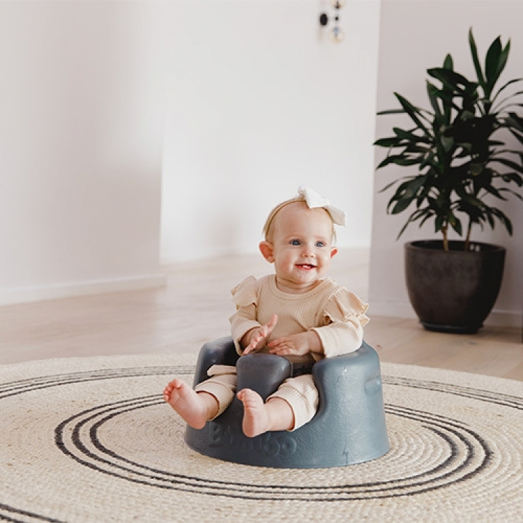 Bumbo Floor Seat - vauvaistuin, cool grey