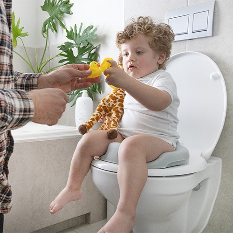 Bumbo Step N Potty - jakkarapotta, cool grey