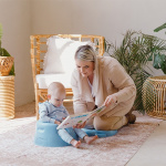 Bumbo Floor Seat - vauvaistuin, powder blue