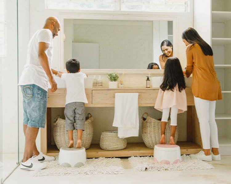 Bumbo Step N Potty - jakkarapotta, slate grey