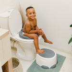 Bumbo Step N Potty - jakkarapotta, slate grey