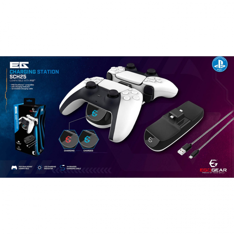 EgoGear Charging Stand SCH25 for PS5 EgoGear Charging Stand SCH25 for PS5