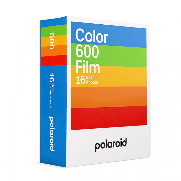 Polaroid Color Film for 600 Valkoinen kehys 2-pack