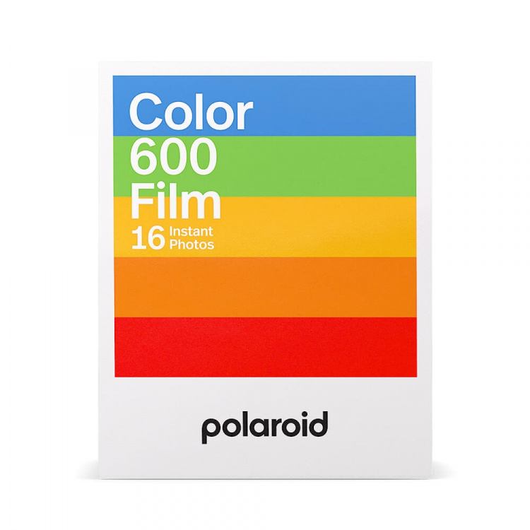 Polaroid Color Film for 600 Valkoinen kehys 2-pack