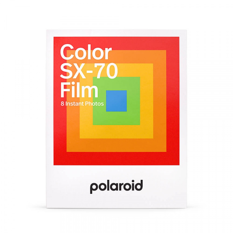 Polaroid Color Film for SX-70 White Frame