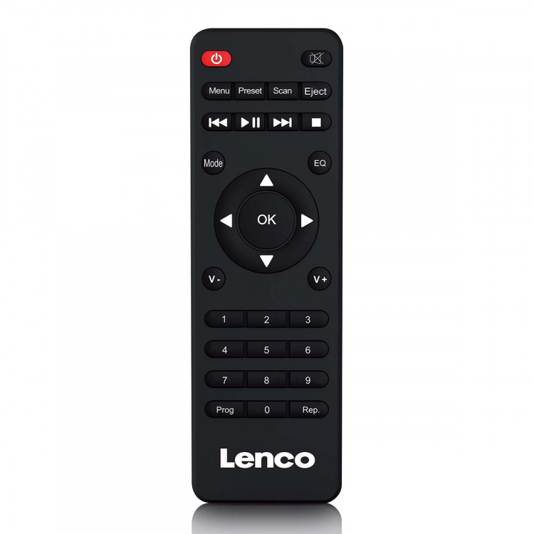 Lenco DAB+ FM-radio CD MP3-soittimella Bluetooth® Musta Lenco DAB+ FM-radio CD MP3-soittimella Bluetooth® Musta