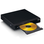 Lenco DVD-soitin HDMI:llä ja kaukosäätimellä Musta