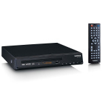Lenco DVD-soitin HDMI:llä ja kaukosäätimellä Musta