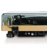 Lenco Levysoitin automaattisella pysäytyksellä ja PC-koodauksella Wood