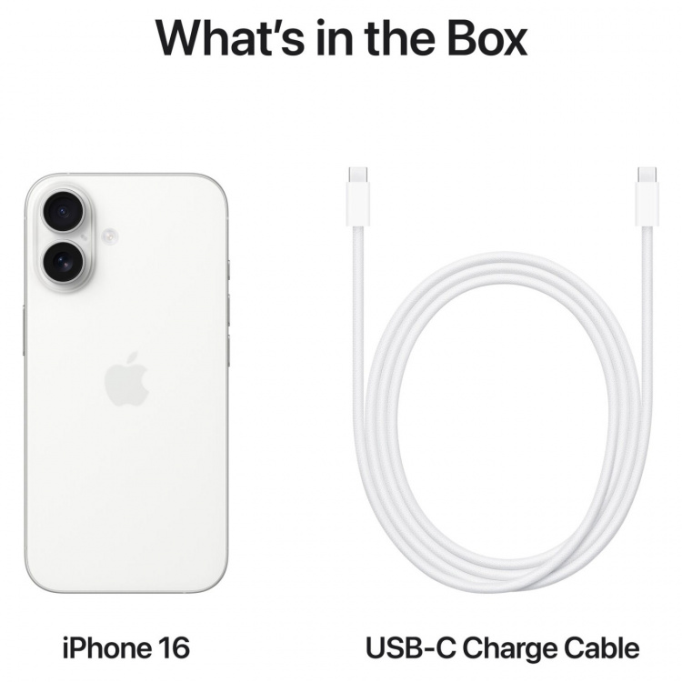 Apple iPhone 16 256GB White