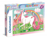 Clementoni 104 kpl Palapelit Lapset SuperColors Yksisarvinen Clementoni 104 kpl Palapelit Lapset SuperColors Yksisarvinen