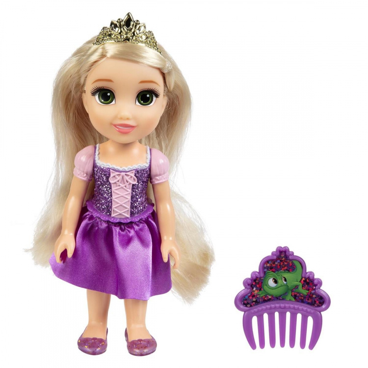 JAKKS Pacific Disney Princess 6 tuuman Petite-nukke kampa Rapunzelin kanssa