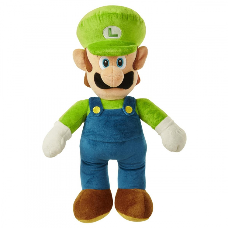 JAKKS Pacific Super Mario Plush Jumbo Luigi