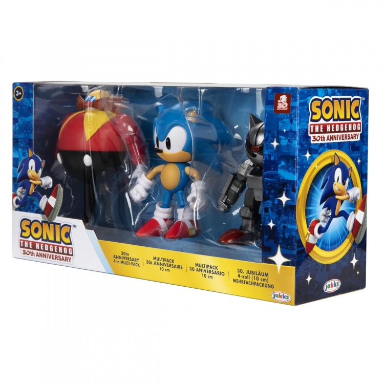 JAKKS Pacific Sonic the Hedgehog 4 tuuman hahmo monipakkaus