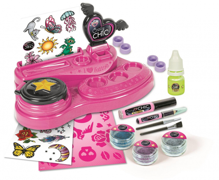 Clementoni Hullu Chic Hullu Tatuoinnit