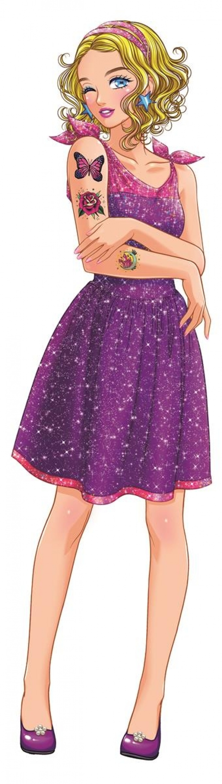 Clementoni Hullu Chic Hullu Tatuoinnit