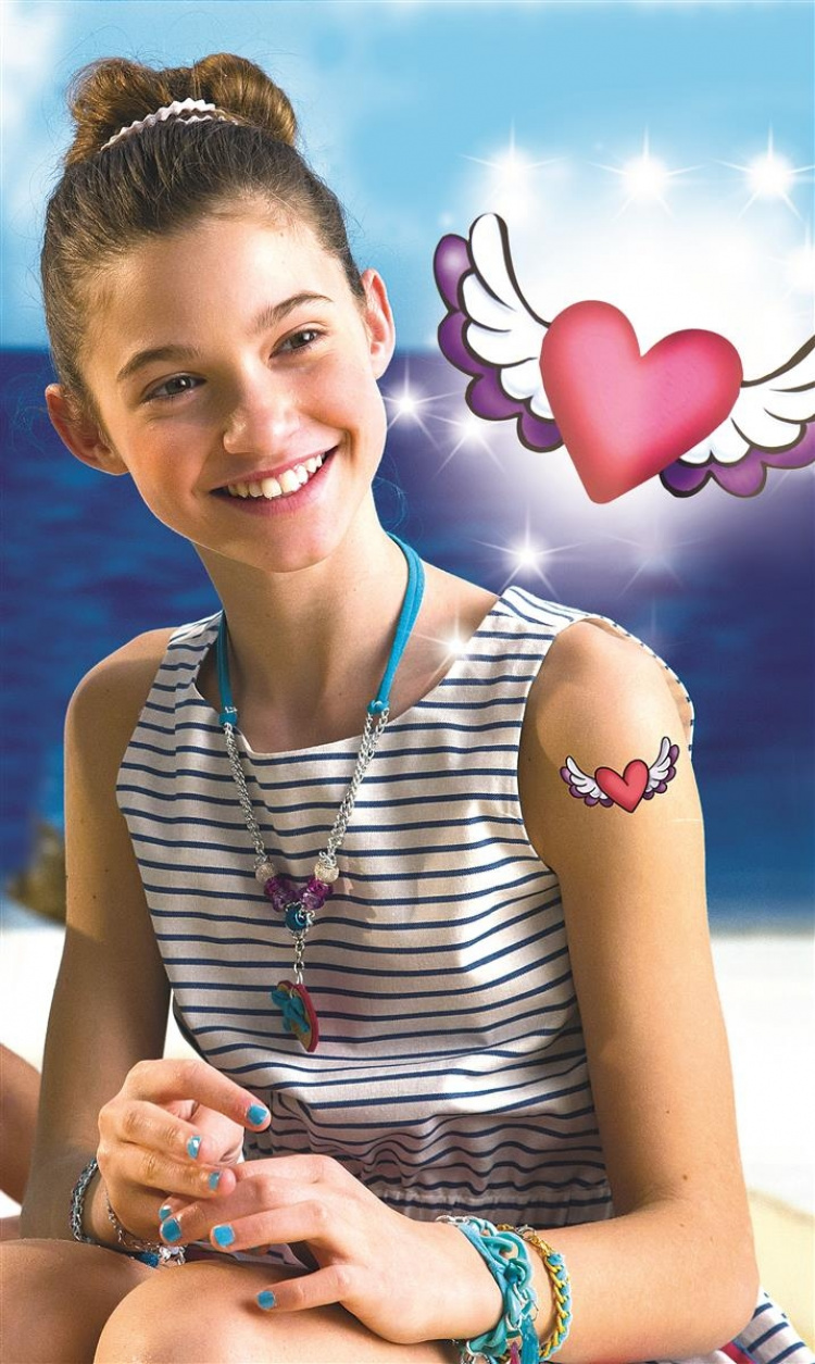 Clementoni Hullu Chic Hullu Tatuoinnit