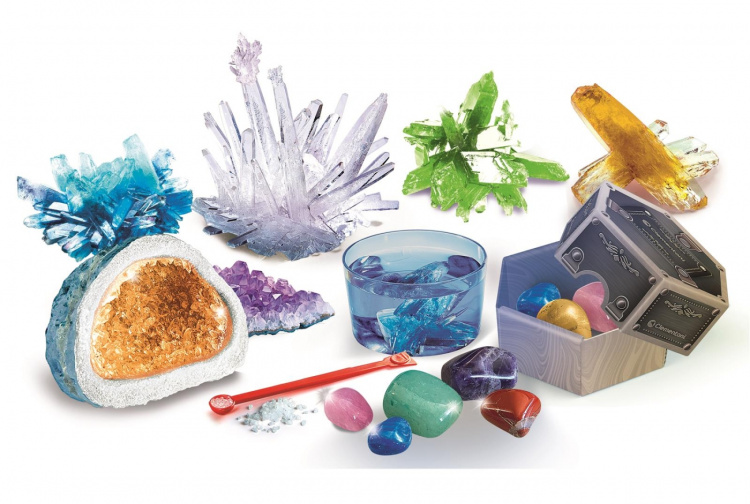 Clementoni Giant Crystals & Precious Stones (Pohjoismainen)