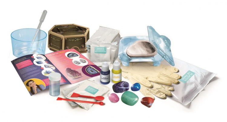 Clementoni Giant Crystals & Precious Stones (Pohjoismainen)