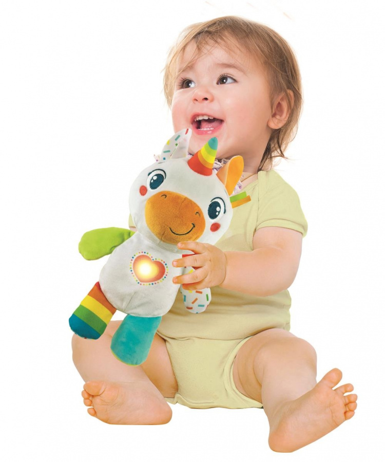 Clementoni Pehmoinen vauva yksisarvinen