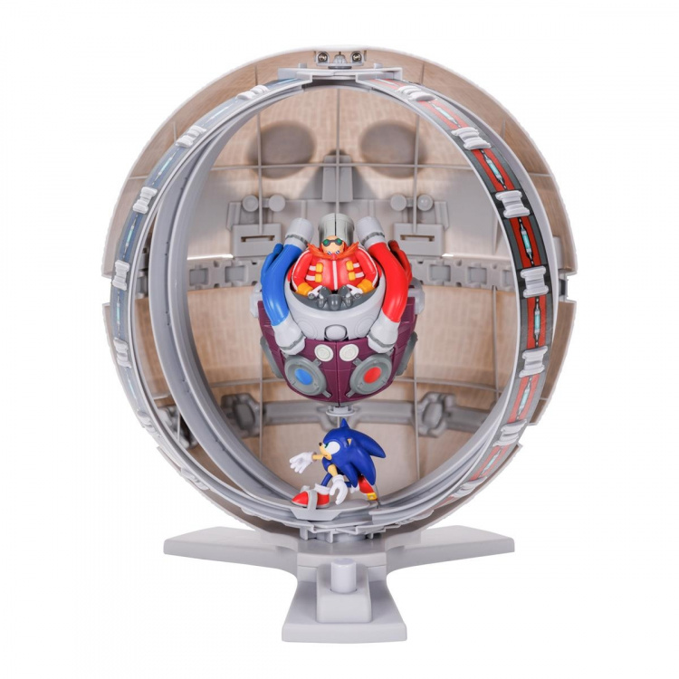 JAKKS Pacific Sonic the Hedgehog 2.5 tuuman leikkisetti Death Egg Battle Set (Kuolemanmunan taistelu setti)