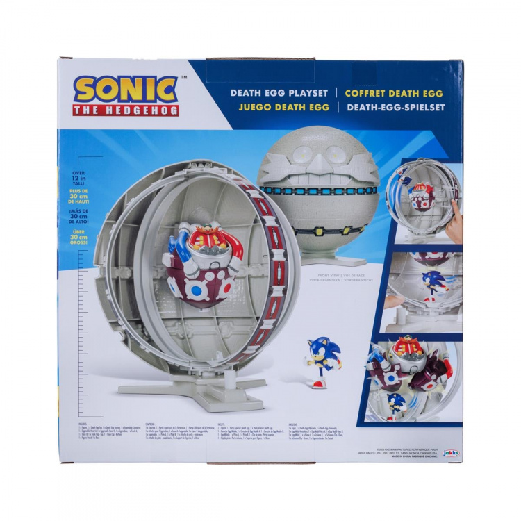 JAKKS Pacific Sonic the Hedgehog 2.5 tuuman leikkisetti Death Egg Battle Set (Kuolemanmunan taistelu setti)