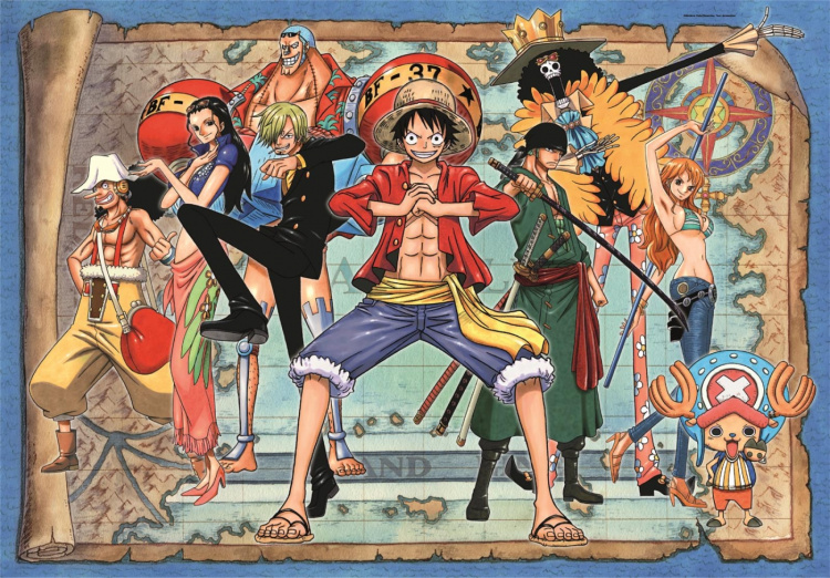 Clementoni 500 kpl Anime-kuutio One Piece 2