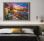 Clementoni 3000 kpl High Quality Collection Manhattanin parveke auringonlasku Clementoni 3000 kpl High Quality Collection Manhattanin parveke auringonlasku