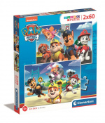 Clementoni 2x60 kpl Palapelit Lasten erikoiskokoelma Paw Patrol