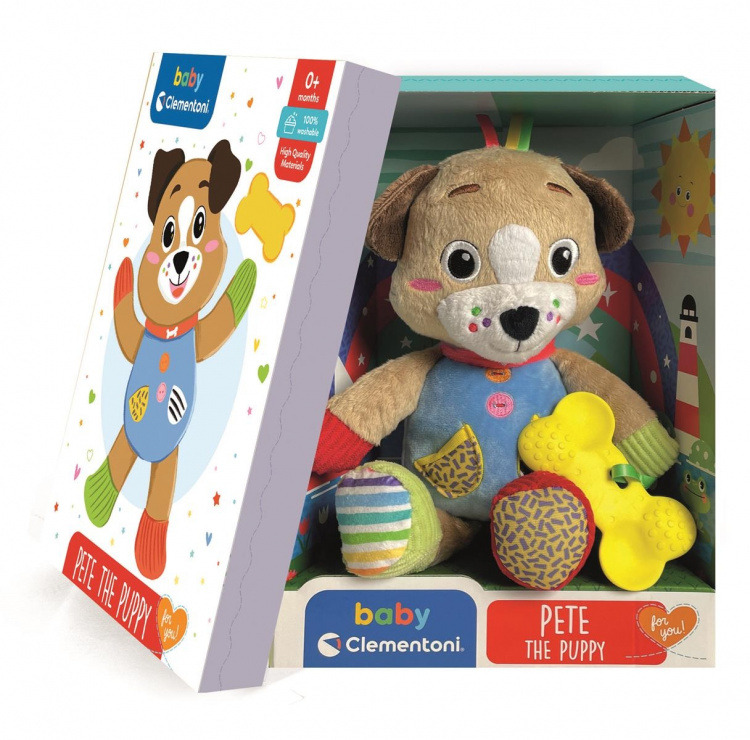 Clementoni Pehmoinen Pete koiranpentu