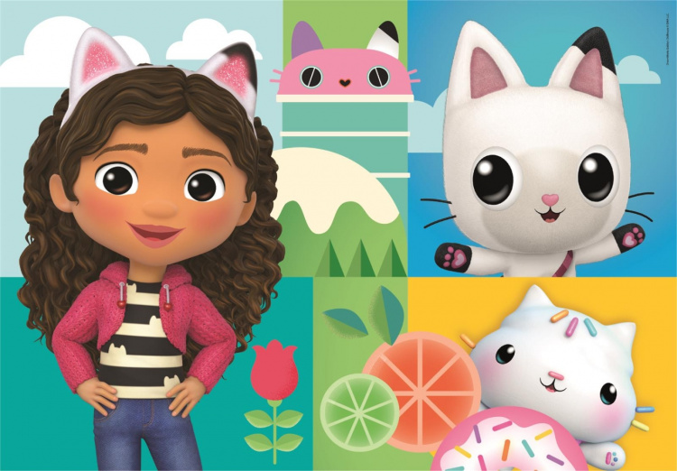 Clementoni 30 kpl palapelit Lapset Gabbyn nukkekoti