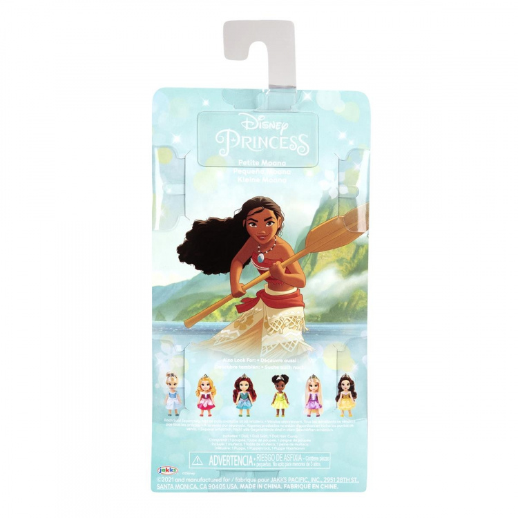 JAKKS Pacific Disney Princess 6 tuuman Petite-nukke kampauksella Vaiana JAKKS Pacific Disney Princess 6 tuuman Petite-nukke kampauksella Vaiana