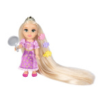JAKKS Pacific Disney Princess 6 tuuman Petite-nukke, jossa on ylimääräinen muoti ja asusteet Pisin tukka Rapunzelin hiukset