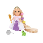 JAKKS Pacific Disney Princess 6 tuuman Petite-nukke, jossa on ylimääräinen muoti ja asusteet Pisin tukka Rapunzelin hiukset