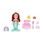 JAKKS Pacific Disney Princess 6 tuuman Petite-nukke, jossa on lisämuoti ja asusteet Sea to Land Ariel