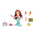 JAKKS Pacific Disney Princess 6 tuuman Petite-nukke, jossa on lisämuoti ja asusteet Sea to Land Ariel