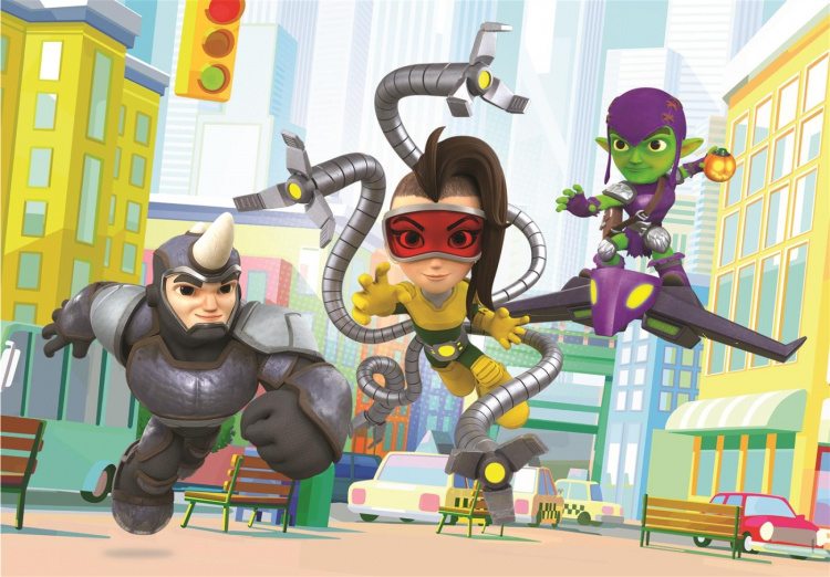 Clementoni 2x20 kpl Palapelit Spidey ja hänen uskomattomat ystävänsä