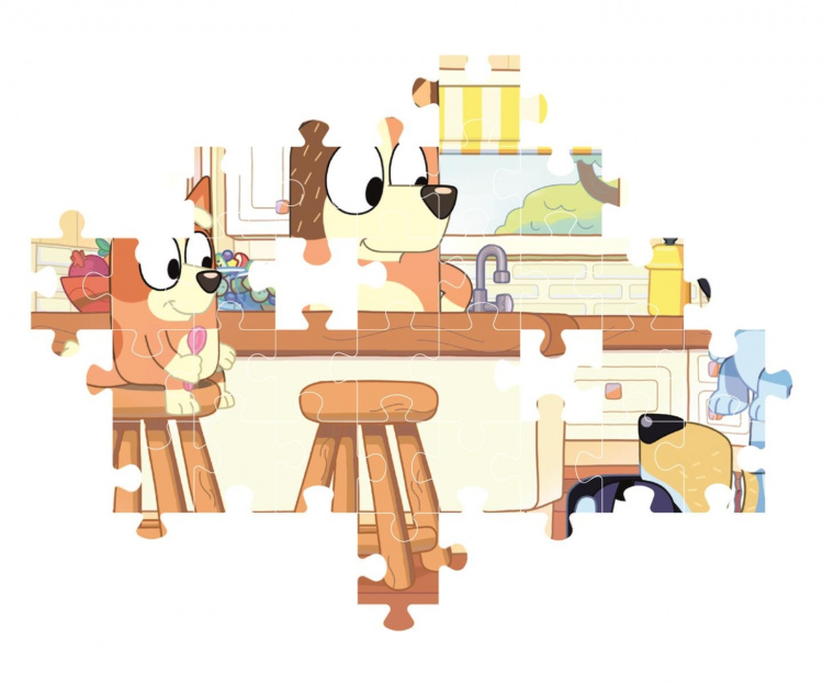 Clementoni 104 kpl palapelit Bluey