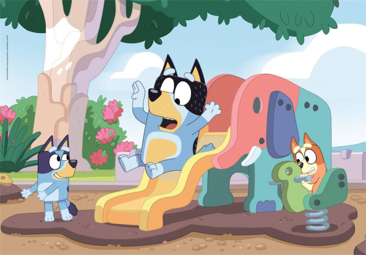 Clementoni 104 kpl Palapelit Bluey -2