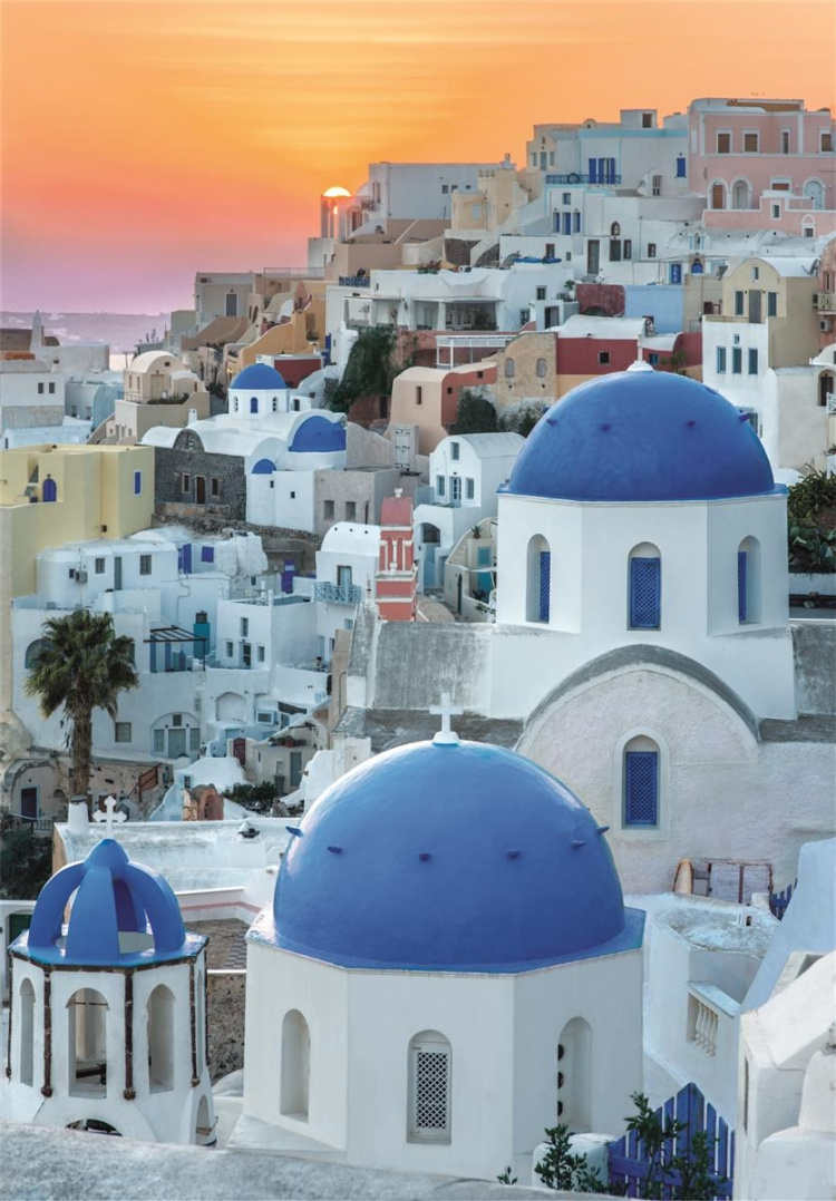 Clementoni 1000 kpl CB High Quality Collection Santorini