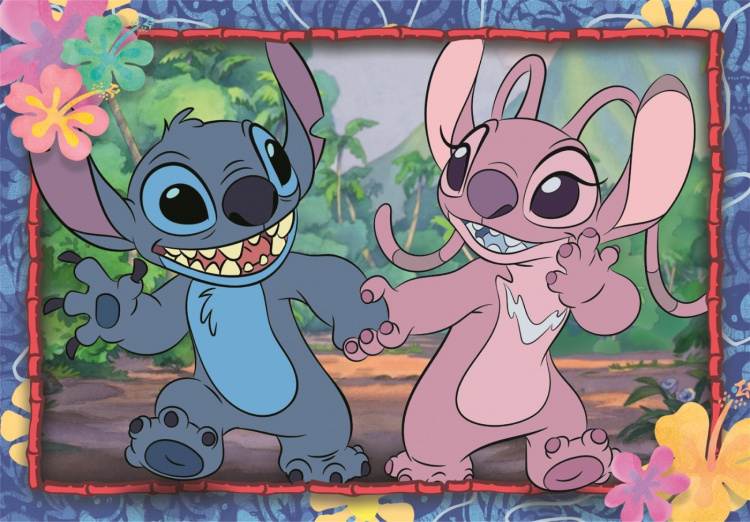 Clementoni 2X20 kpl Palapelit Disney Stitch